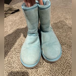 Uggs. Teal blue. Size 8